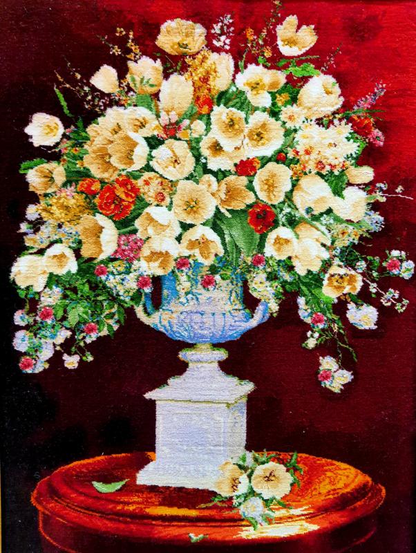 Iranian%20Handmade%20Tableau%20Rug%20(Flowers%20in%20vase)%2057cm%20x%2079%20cm