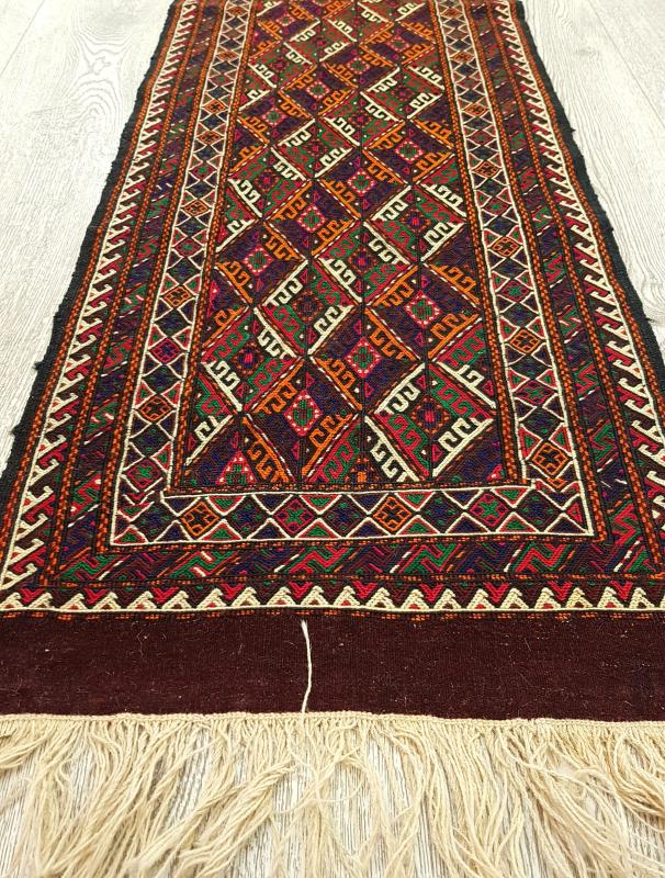 Iran%20El%20Dokuması%20Sumak%20Yolluk%20kilim%20Ebat:%20(%20174%20x%2048 cm%20)