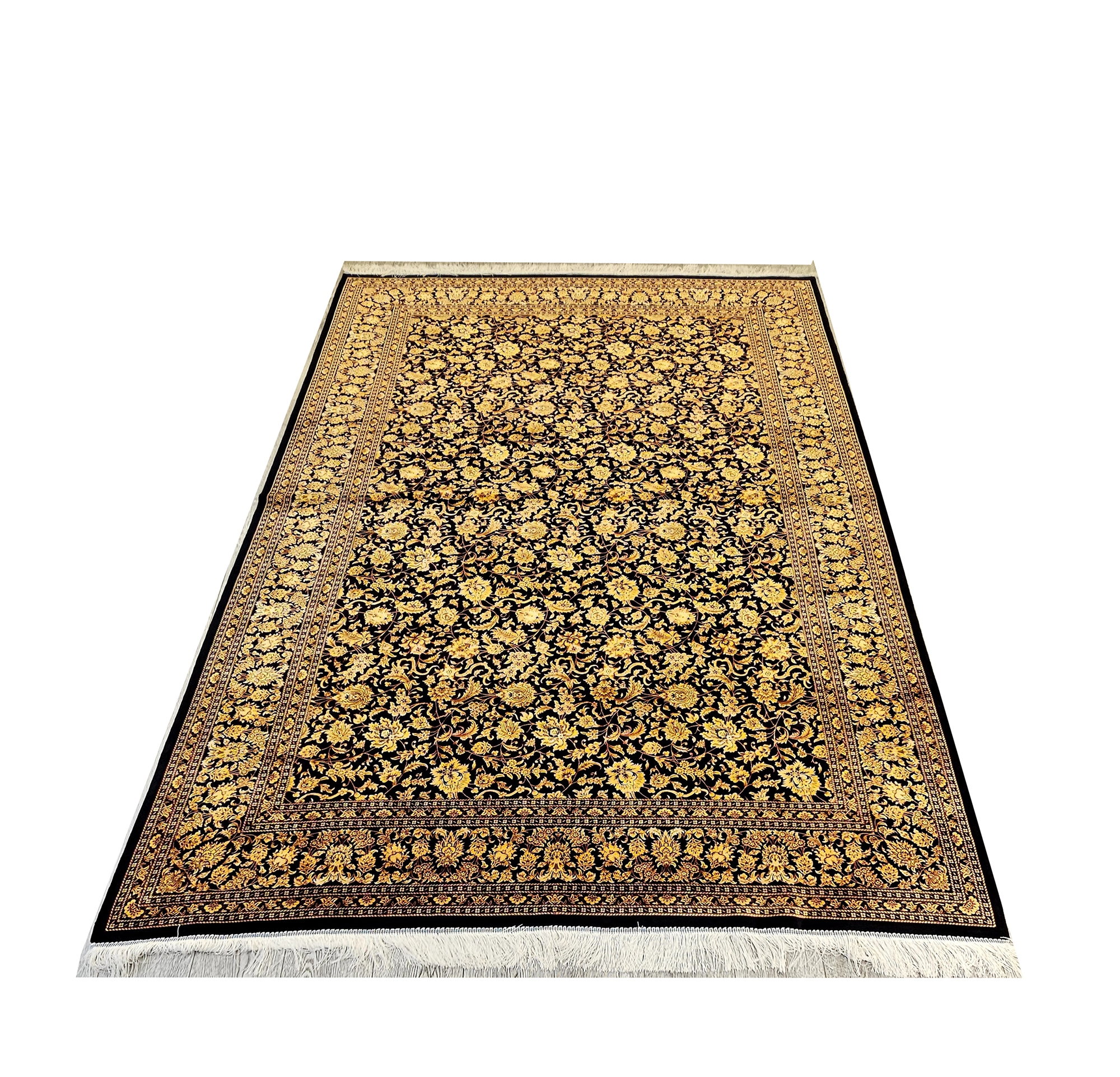 Pure%20Silk%20Machine%20Made%20Carpet%20Size: (200%20x%20300) cm