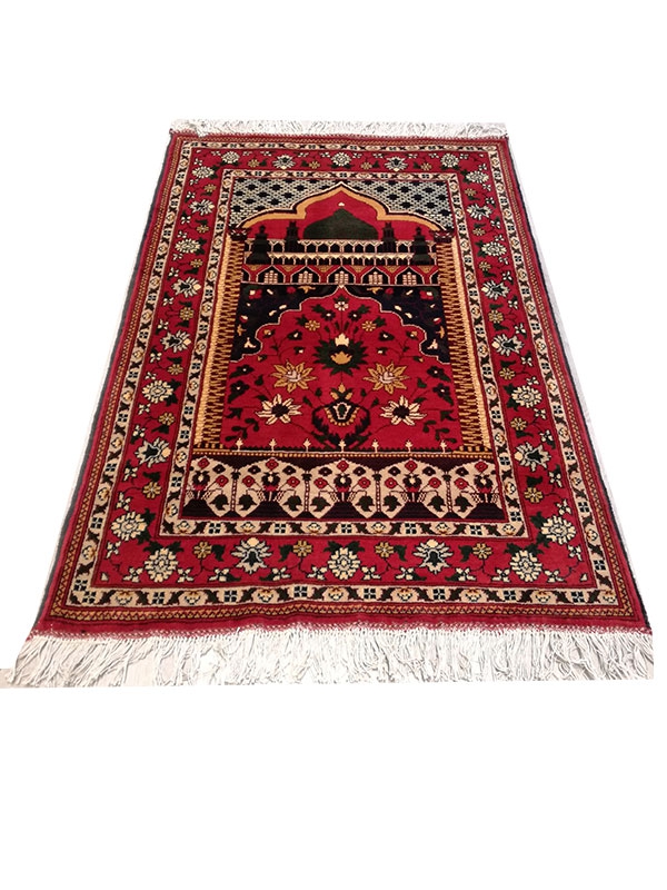 Afghan%20Hand%20Woven%20Prayer%20Carpet%20139%20x%2092%20cm