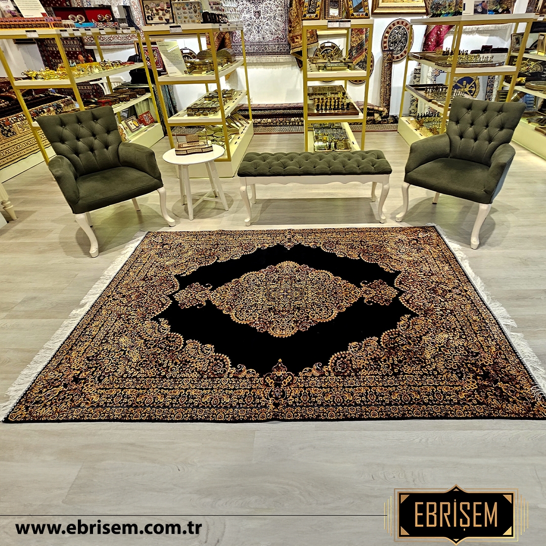 Pure%20Silk%20Machine%20Made%20Carpet%20Size: (225%20x%20150%20cm)