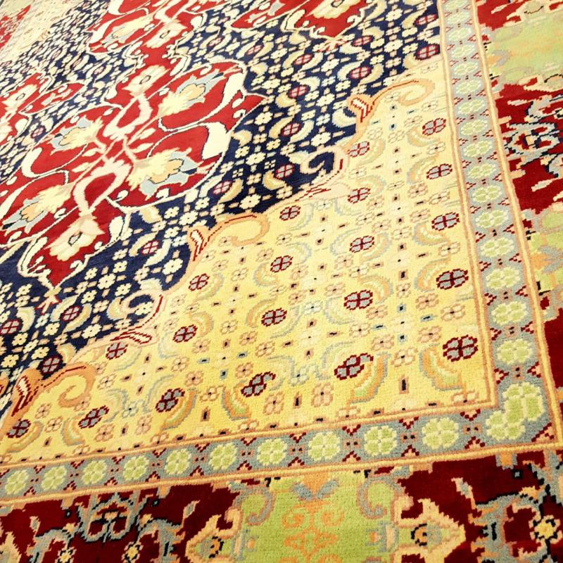 Hand%20Woven%20Uşak%20Afghan%20Carpet%20%20Size:%20(%20150%20x%20216%20cm)