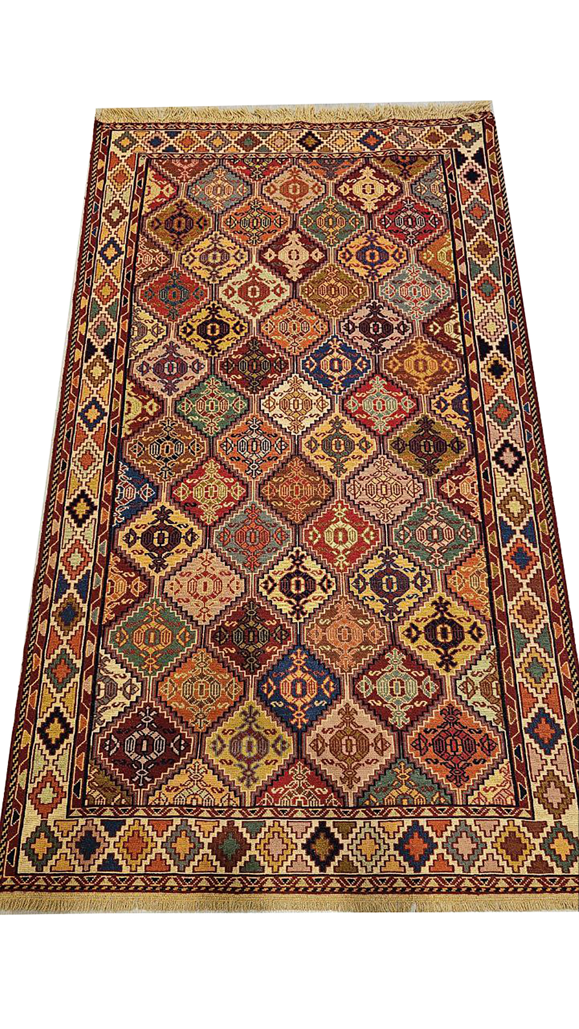 İRAN%20Sumak%20Kilim%20(120%20x%20201)%20cm