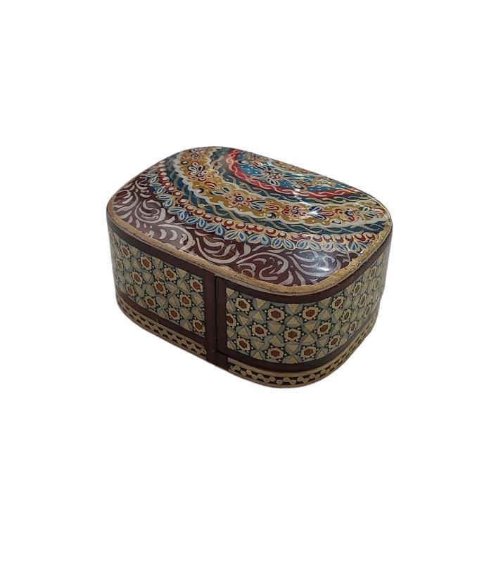 Iranian%20Handcrafted%20Khatam%20Art%20Jewelry%20Box%20Size%20%20: (%206 x%208) cm%20