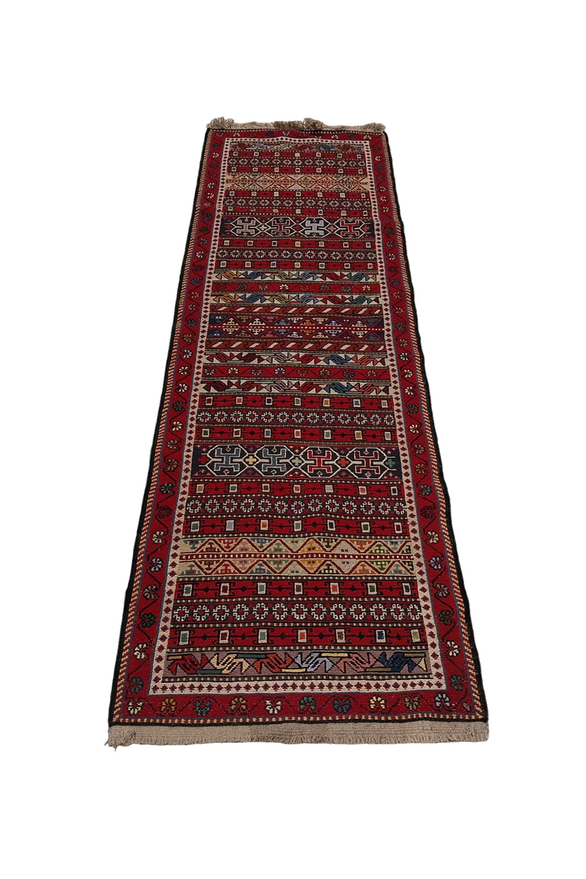 İRAN%20Sumak%20Kilim%20(59%20x%20199)%20cm