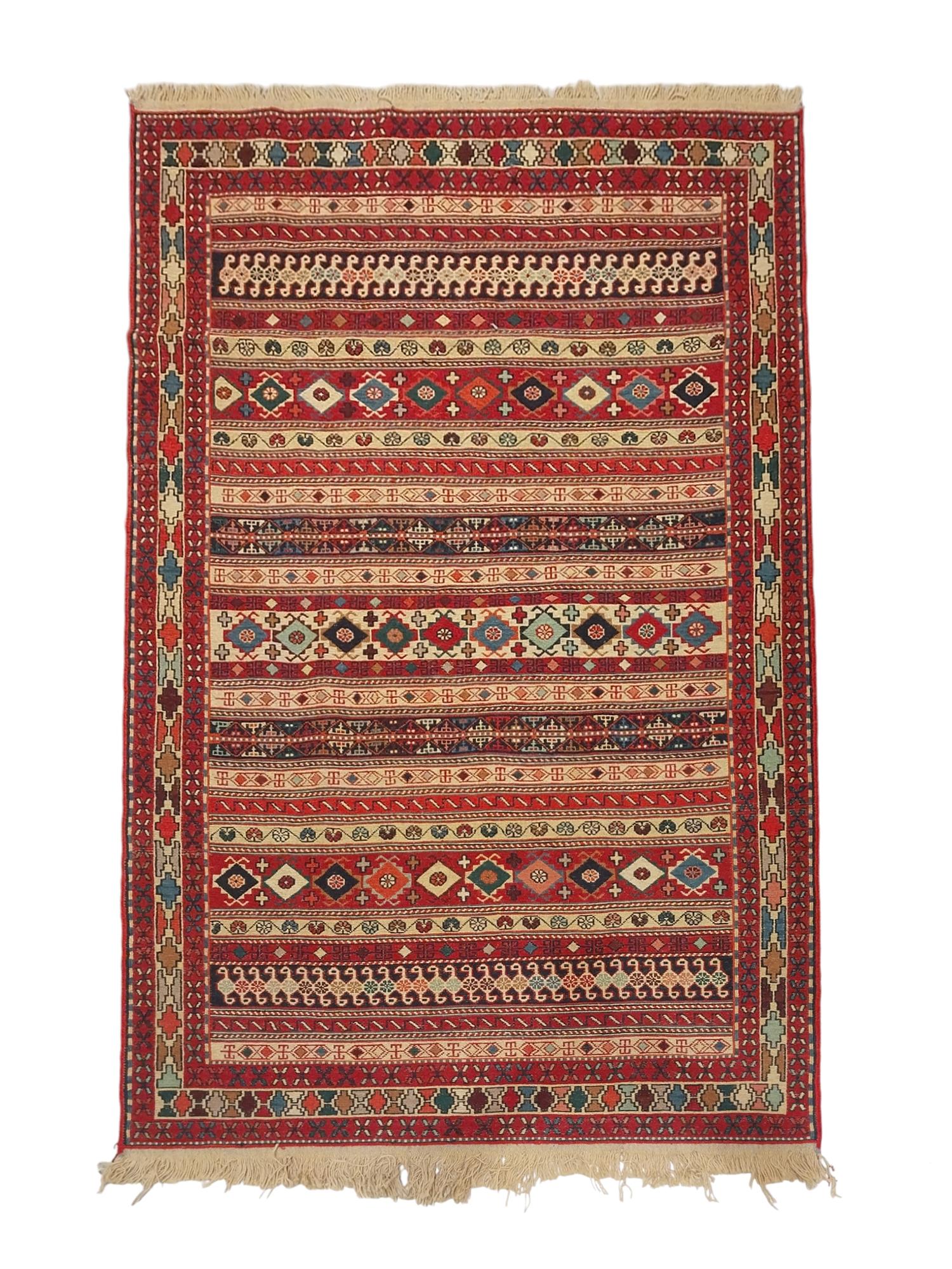 İRAN%20Sumak%20Kilim%20(122%20x%20191)%20cm