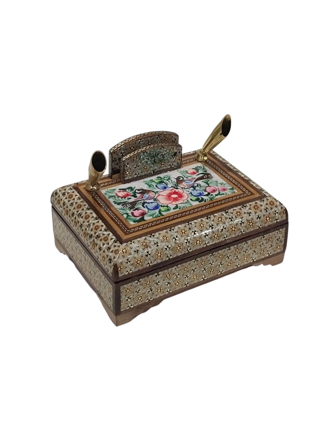 Khatam%20Desktop%20Luxury%20Pen%20Holder%20Size:%2015%20x%2011%20cm