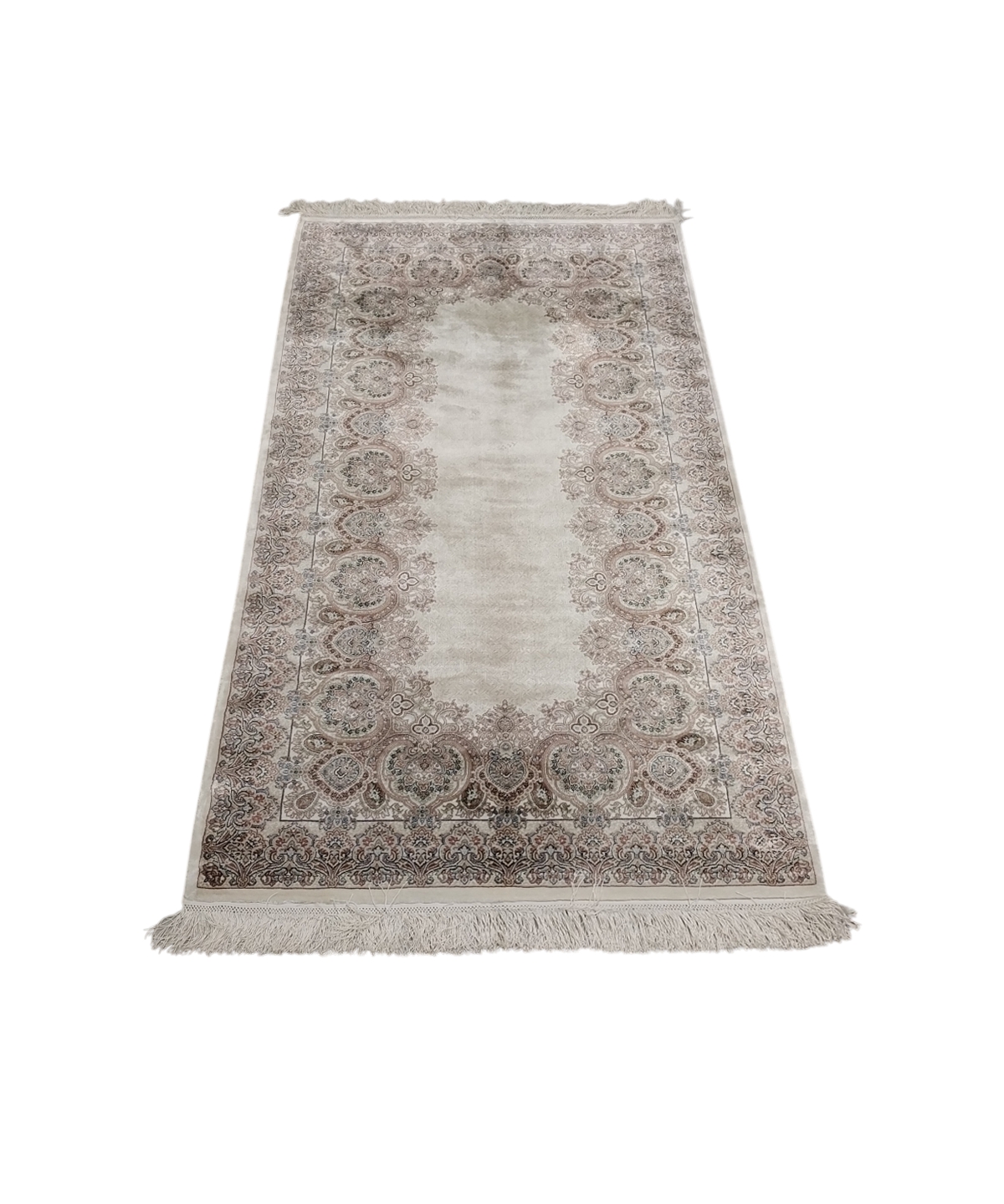 Pure%20Silk%20Machine%20Made%20Carpet%20Size: (80%20x%20150) cm