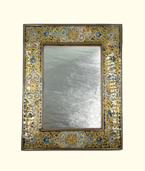 Handcrafted Khatam Mirror  ( 28 x 33) CM 