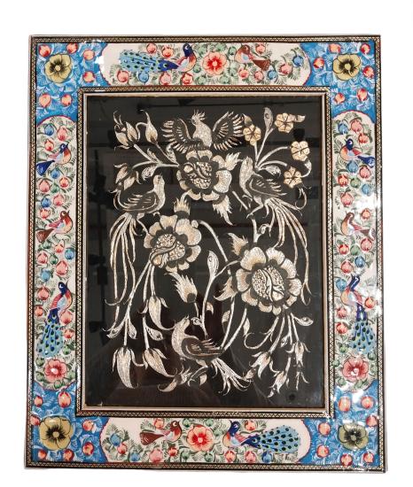 Iranian Handcrafted khatam Art Size : ( 34 x 41) cm