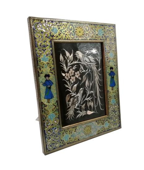 Iranian Handcrafted khatam Art Size : ( 28 x 33 cm)