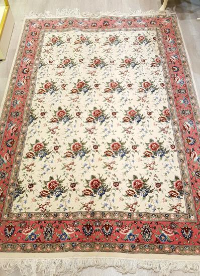 Iran’s Handwoven Tabriz Carpet Size: (242 x 166 cm)
