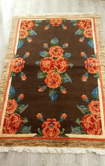 Iran Gabbe Carpet Size: ( 196 x 140 cm)