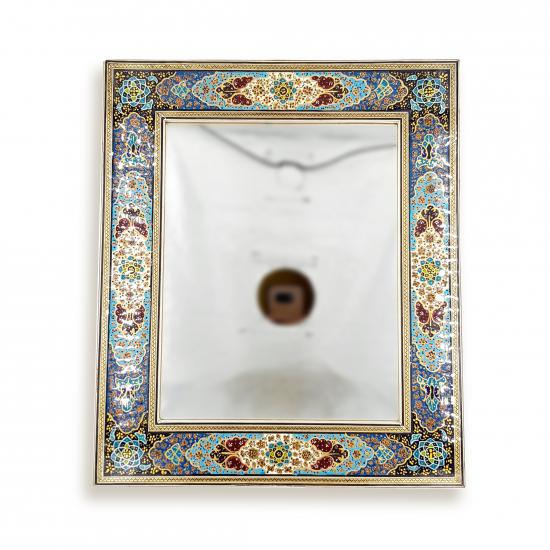 Handcrafted Khatam Mirror  ( 33 x 41 CM )
