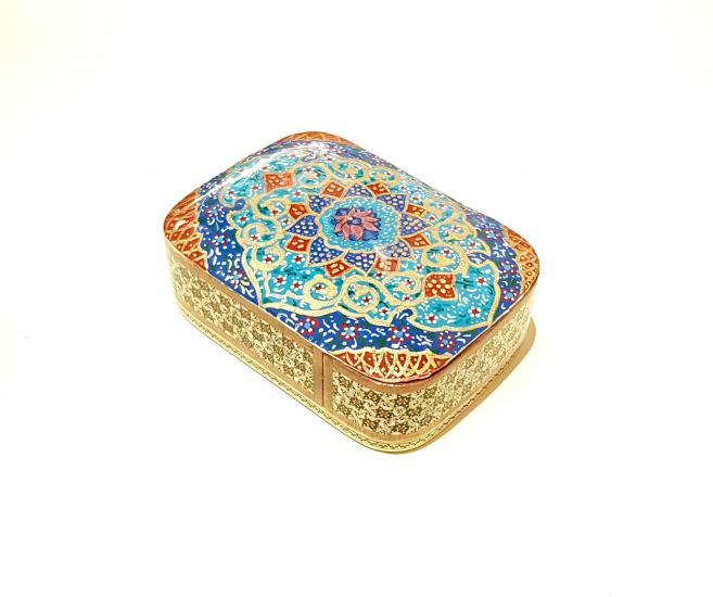 Iranian Handcrafted Khatam Card box