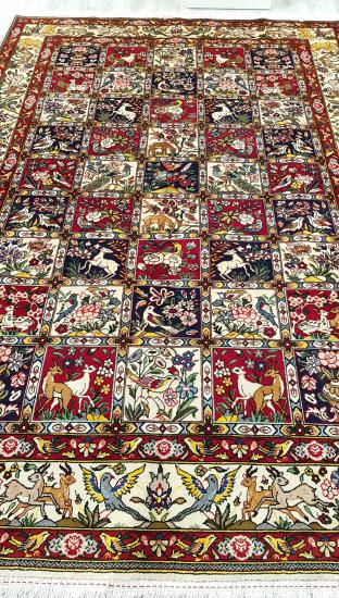 Iranian Hand Woven Bahtiyar Carpet