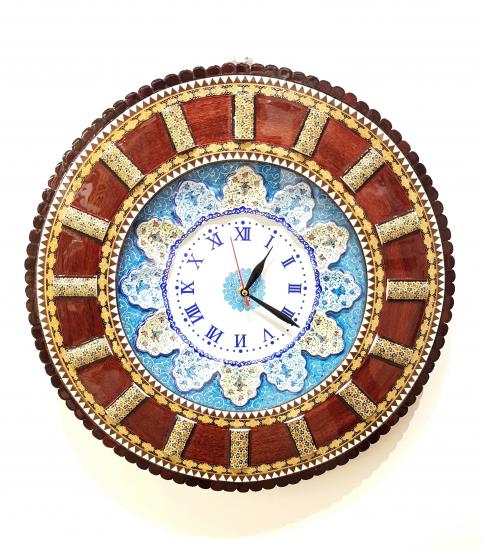 Iranian Hatam & Mina Work Clock Size : ( 48 cm)