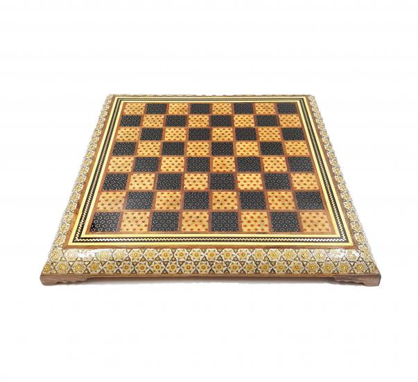 Handcrafted Khatam Chess square 