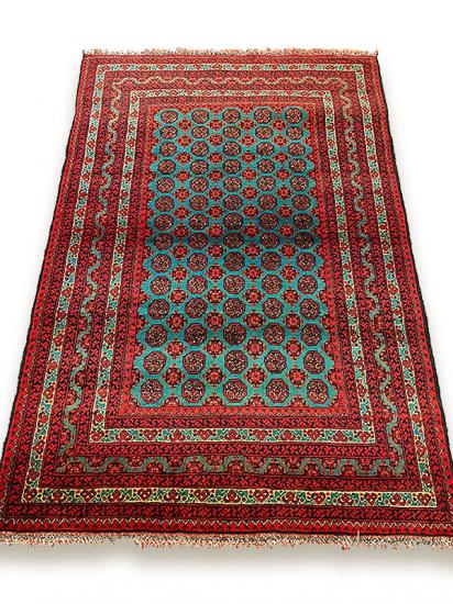 Afghan Handwoven Hojarojna Carpet 147 x 100 cm
