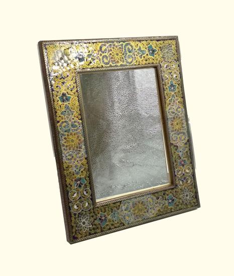 Handcrafted Khatam Mirror  ( 28 x 33) CM 