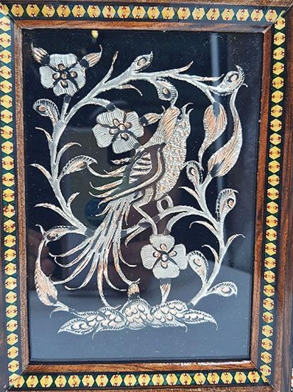 Iranian Handcrafted khatam Art Size : (18cm × 24 cm)