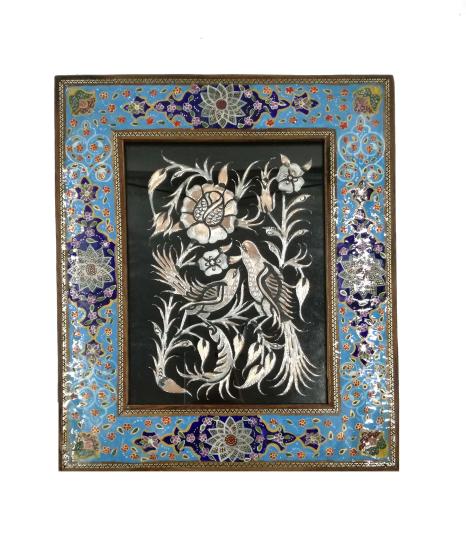 Iranian Handcrafted khatam Art Size : ( 28 x 33 cm)