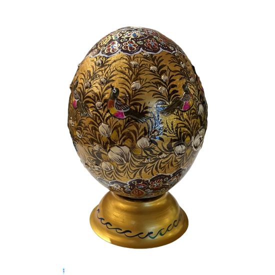 - Decorative Hand Painted Ostrich Egg