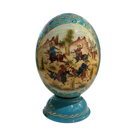 - Decorative Hand Painted Ostrich Egg