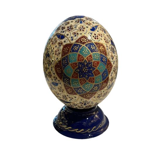 - Decorative Hand Painted Ostrich Egg