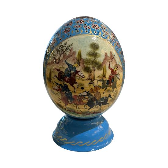 - Decorative Hand Painted Ostrich Egg