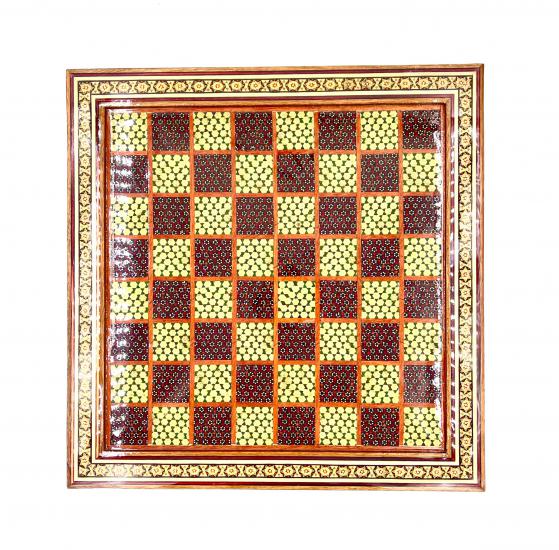 Handcrafted Khatam Chess 38 x 38 cm