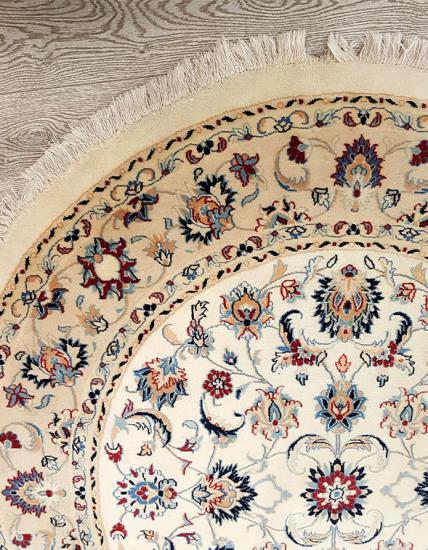 Iran Handwoven Naein Carpet (152  cm) - 3.14 m2