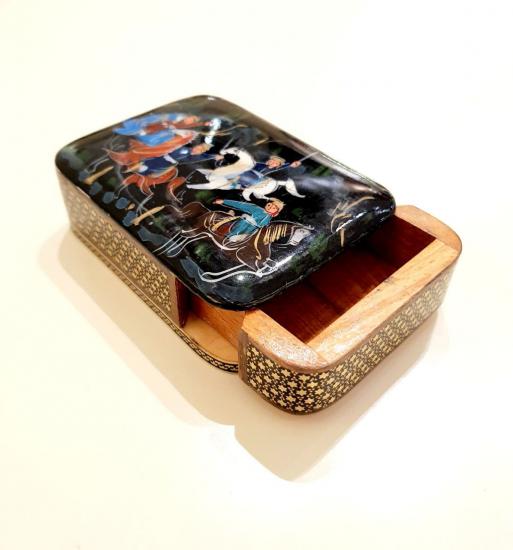 Iranian Handcrafted Khatam Card box