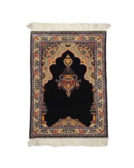 Pure Silk Machine Made Carpet (80 x 120) cm