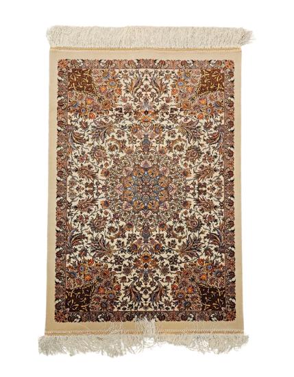 Pure Silk Machine Made Carpet (60 x 90) cm